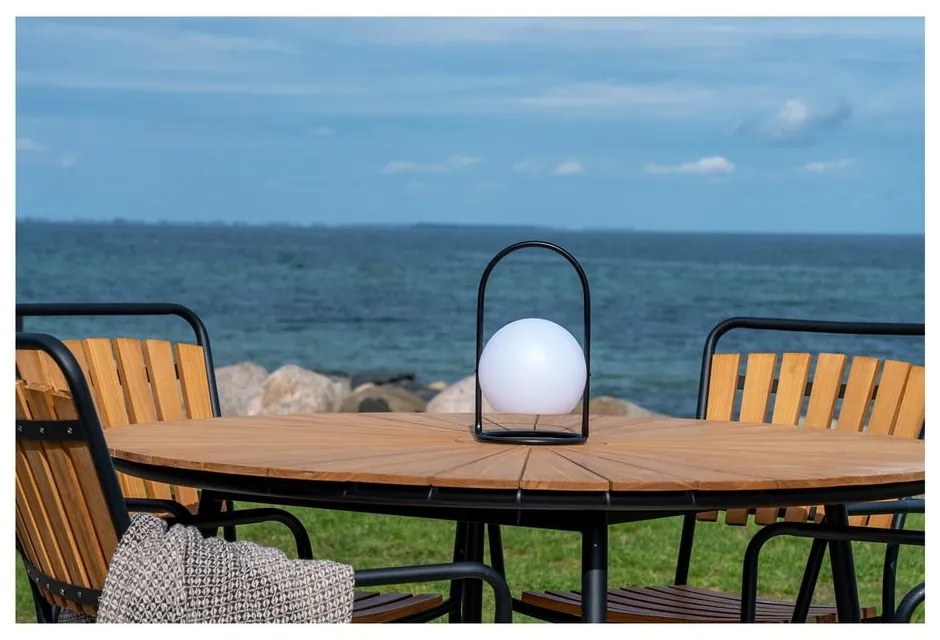 Okrągły stół ogrodowy z litego drewna tekowego ø 130 cm Cleveland – House Nordic