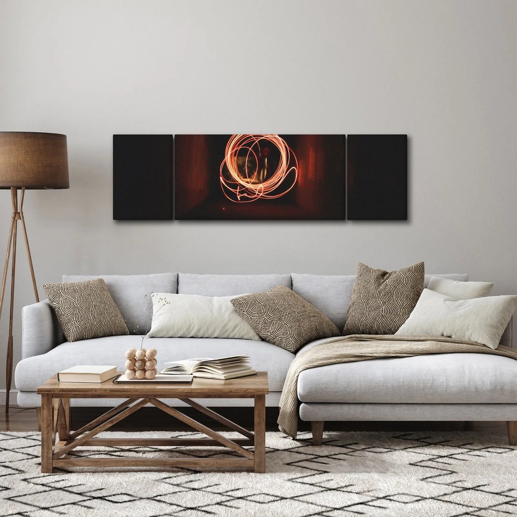 Obraz - linie w tunelu (170x50 cm)