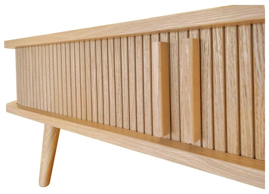 Stolik w dekorze dębu 58x107.5 cm Rove – Woodman