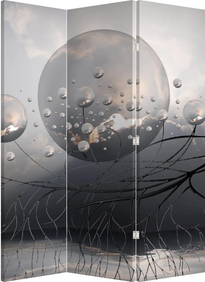 Parawan - Abstrakcyjna kula (126x170 cm)