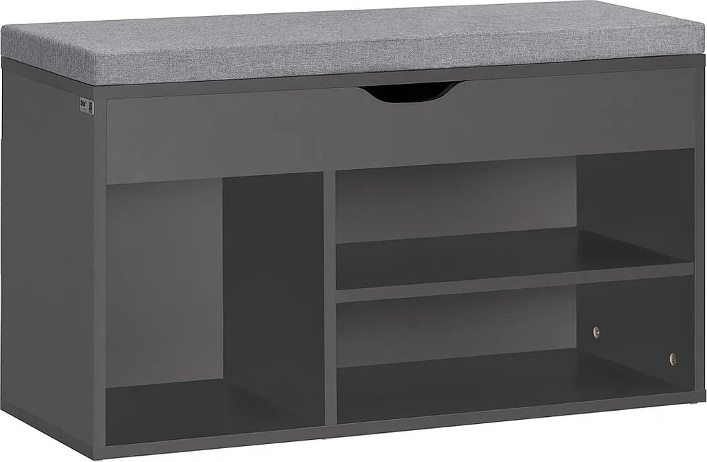 Ławka na buty z szufladą i siedziskiem FSR45-DG