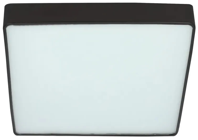 Czarny plafon kwadratowy w nowoczesnym stylu - 3X M098 M7-C14
