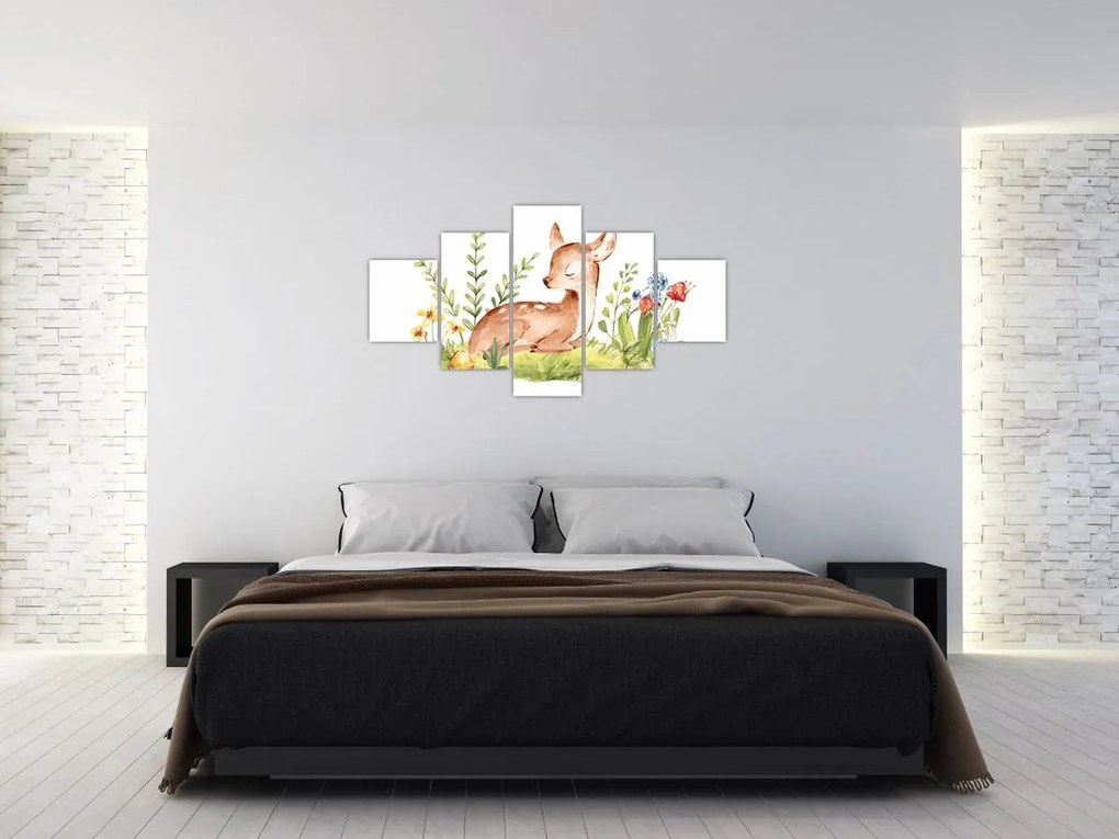 Obraz - Mały płowy (125x70 cm)