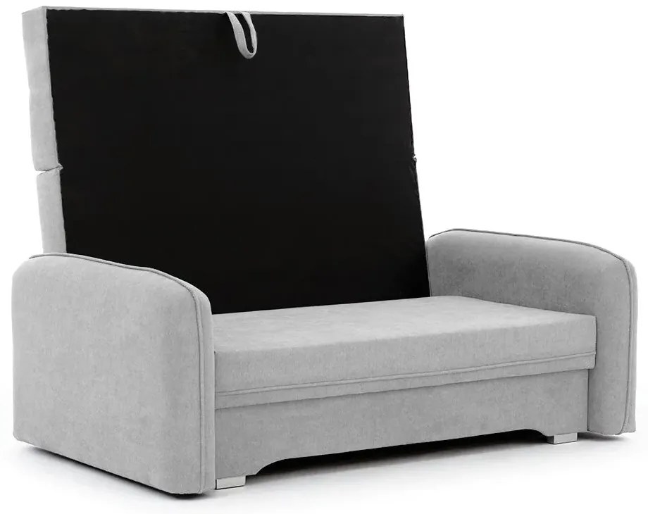 Sofa rozkładana z funkcją spania LAINE jasnoszara ELTAP