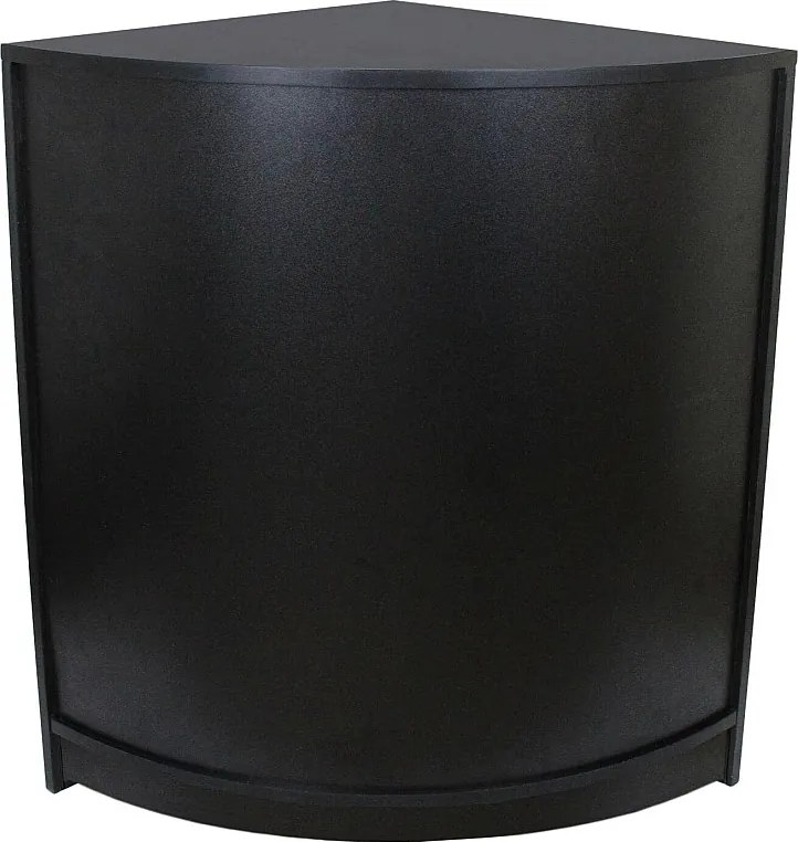 Lada narożna sklepowa CM60 - czarna