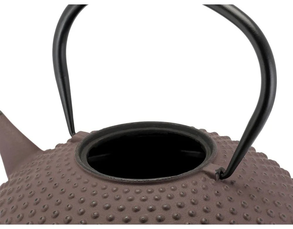 Bordowy żeliwny dzbanek do herbaty 1,25 l Xilin – Bredemeijer