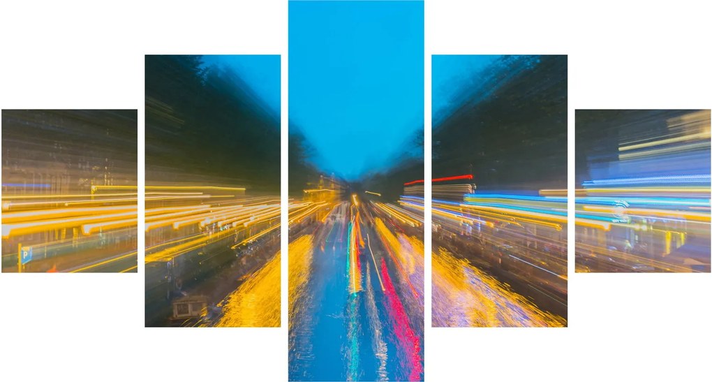Obraz - Obraz abstrakcji (125x70 cm)
