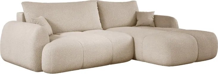 Narożnik COCO z funkcją spania poduszkami i pojemnikiem Now Or Never 06 DOMOHOME