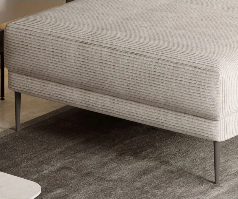 Narożnik CAPITOL Prawostronny 4 osobowy z funkcją spania i pojemnikiem WERSAL