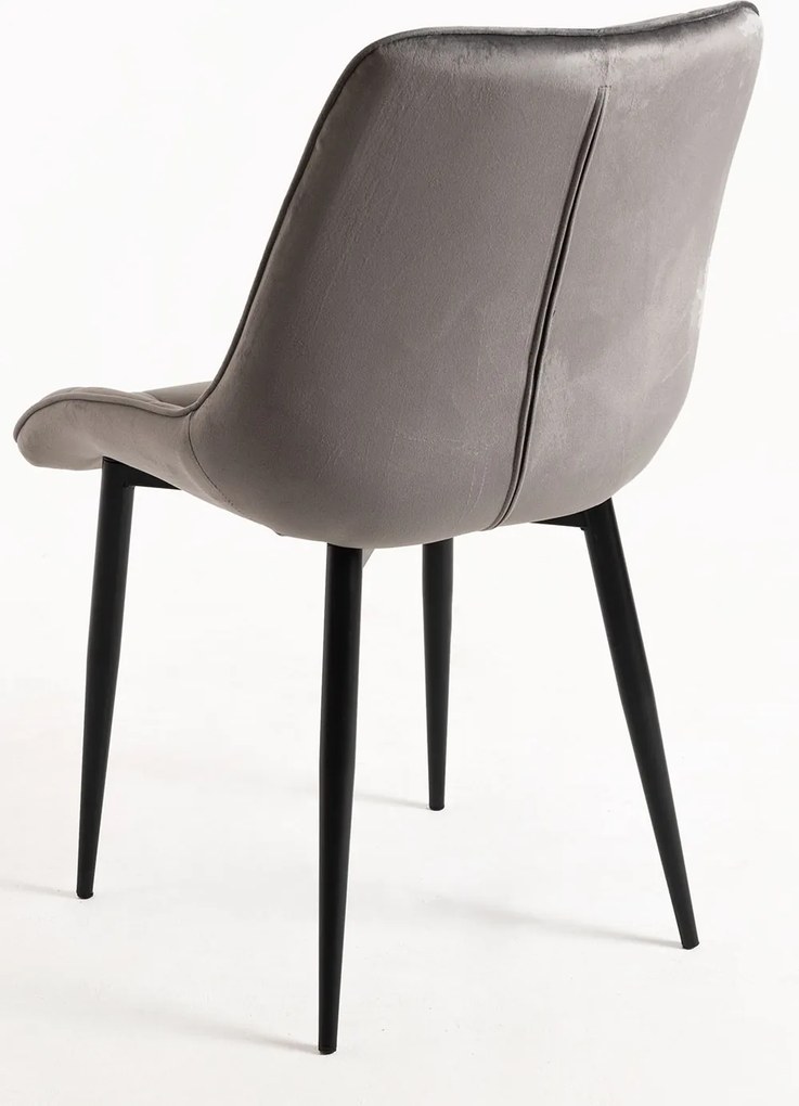 Zestaw 4 Krzese Cade Aksamitne