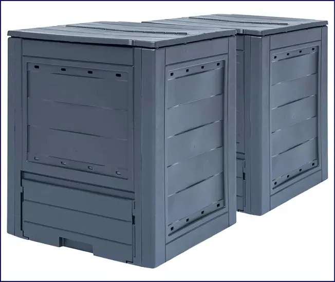 Dwie sztuki kompostownika ogrodowego R4-W06