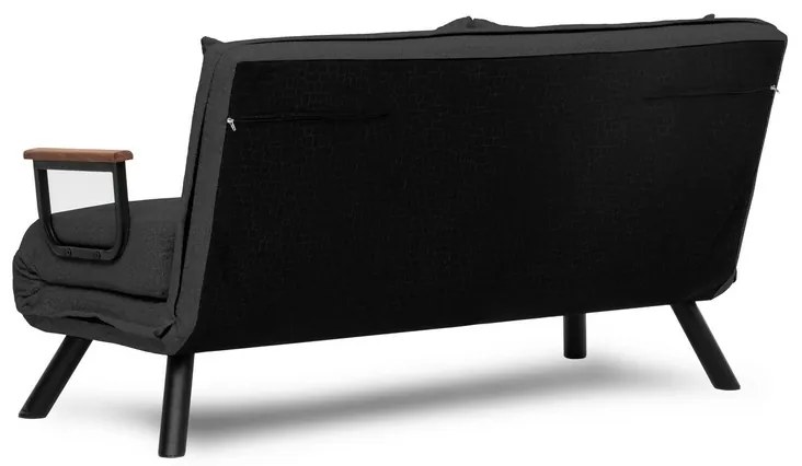 Sofa rozkładana Sando 2 ciemnoszara