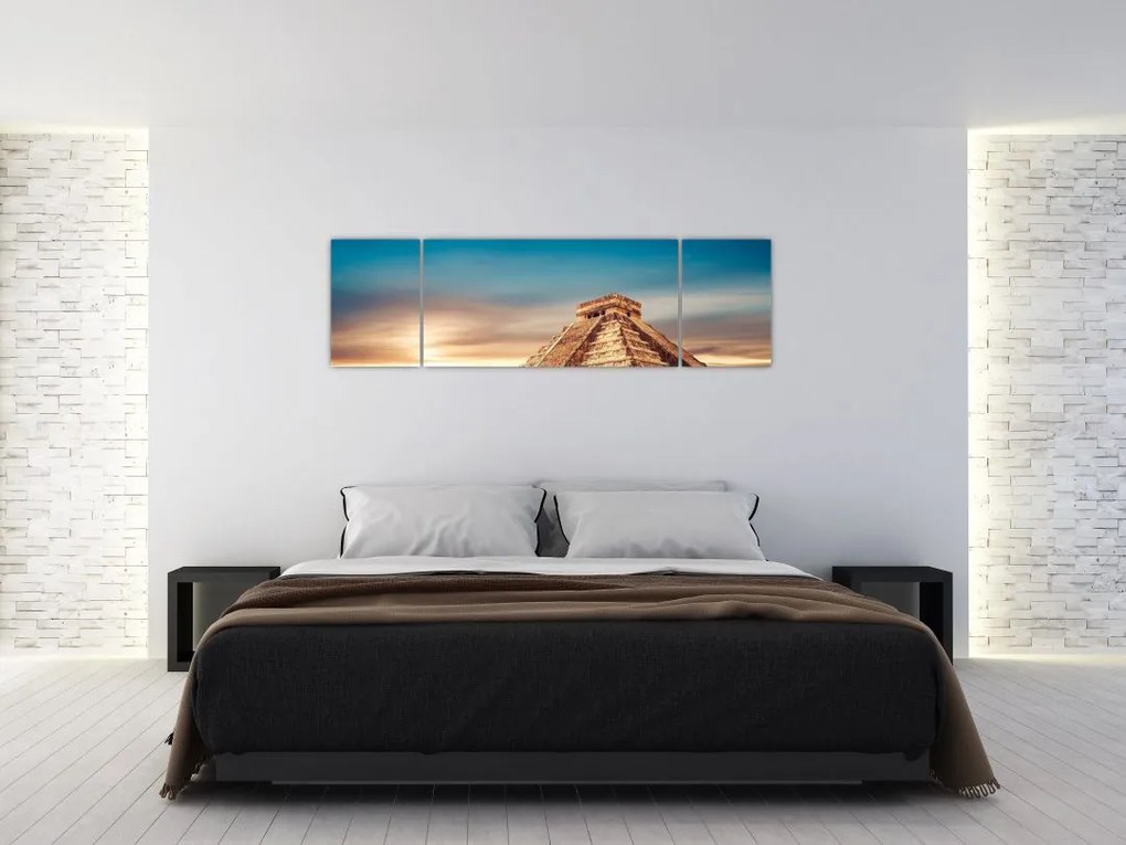 Obraz słynnego pomnika Majów (170x50 cm)