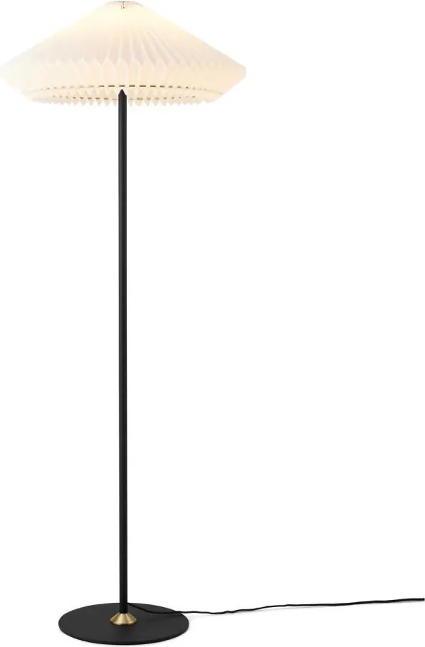 Halo Design 745043 - Lampa stojąca PARIS 1xE27/40W/230V czarna/biała/dąb