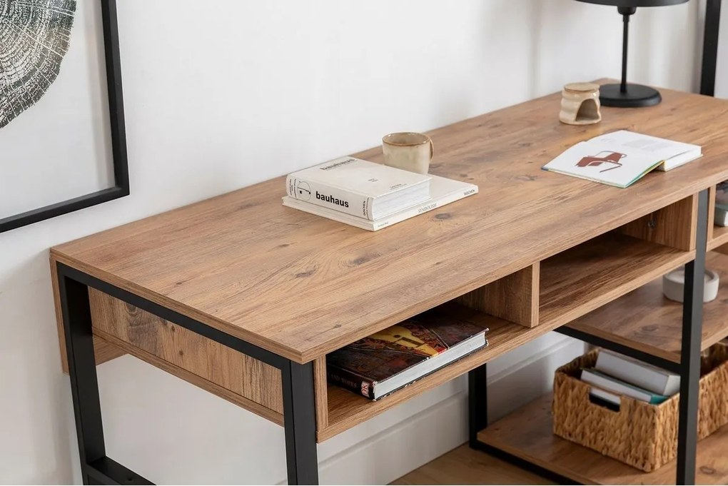 Biurko Emro Walnut and Black