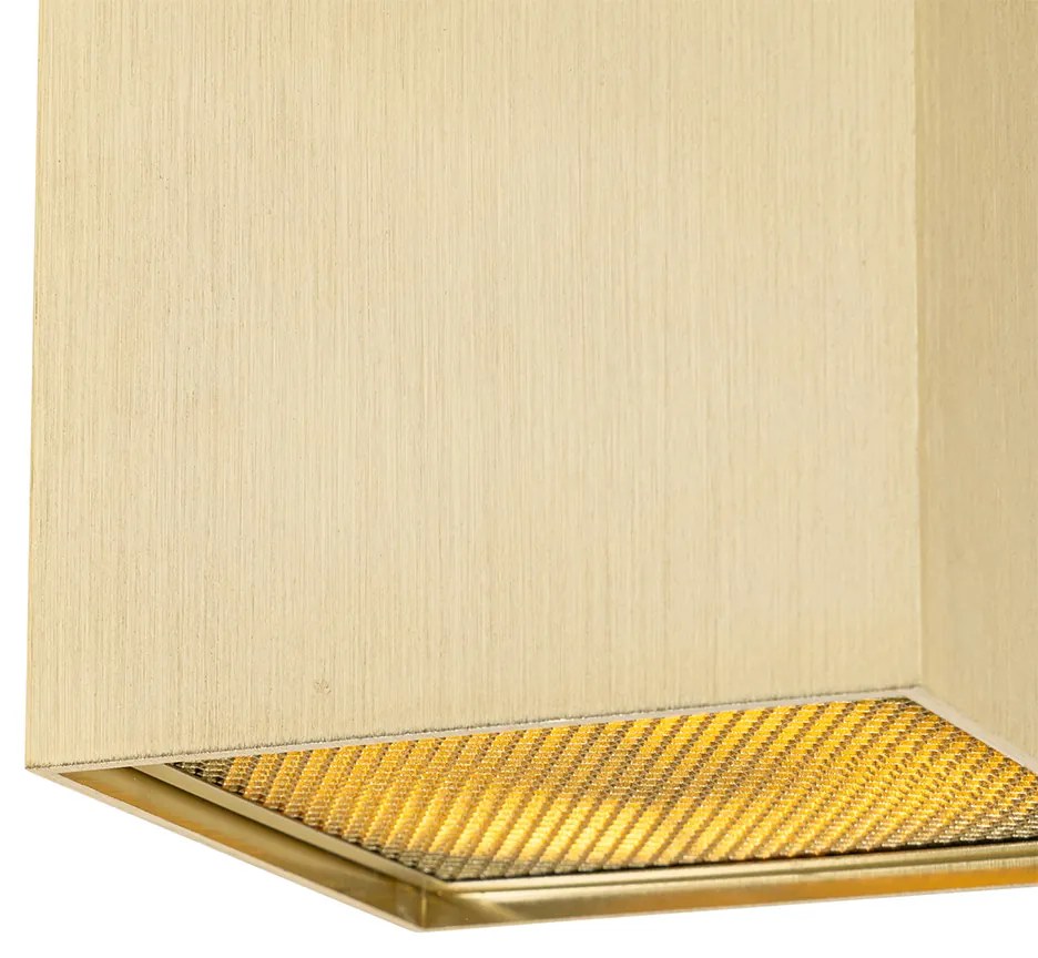Designerski reflektor złoty - Box HoneyDesignerski Oswietlenie wewnetrzne