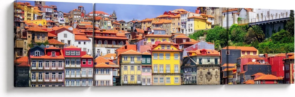 Obraz - Ribeira, Portugalia (170x50 cm)