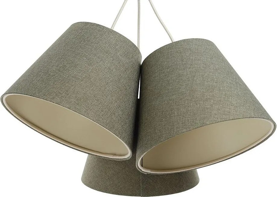 Lampa wisząca ENTURO TRIO zielona