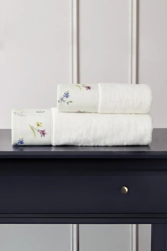 Podarunkowy zestaw ręczników BROCADE, 2 szt Biały