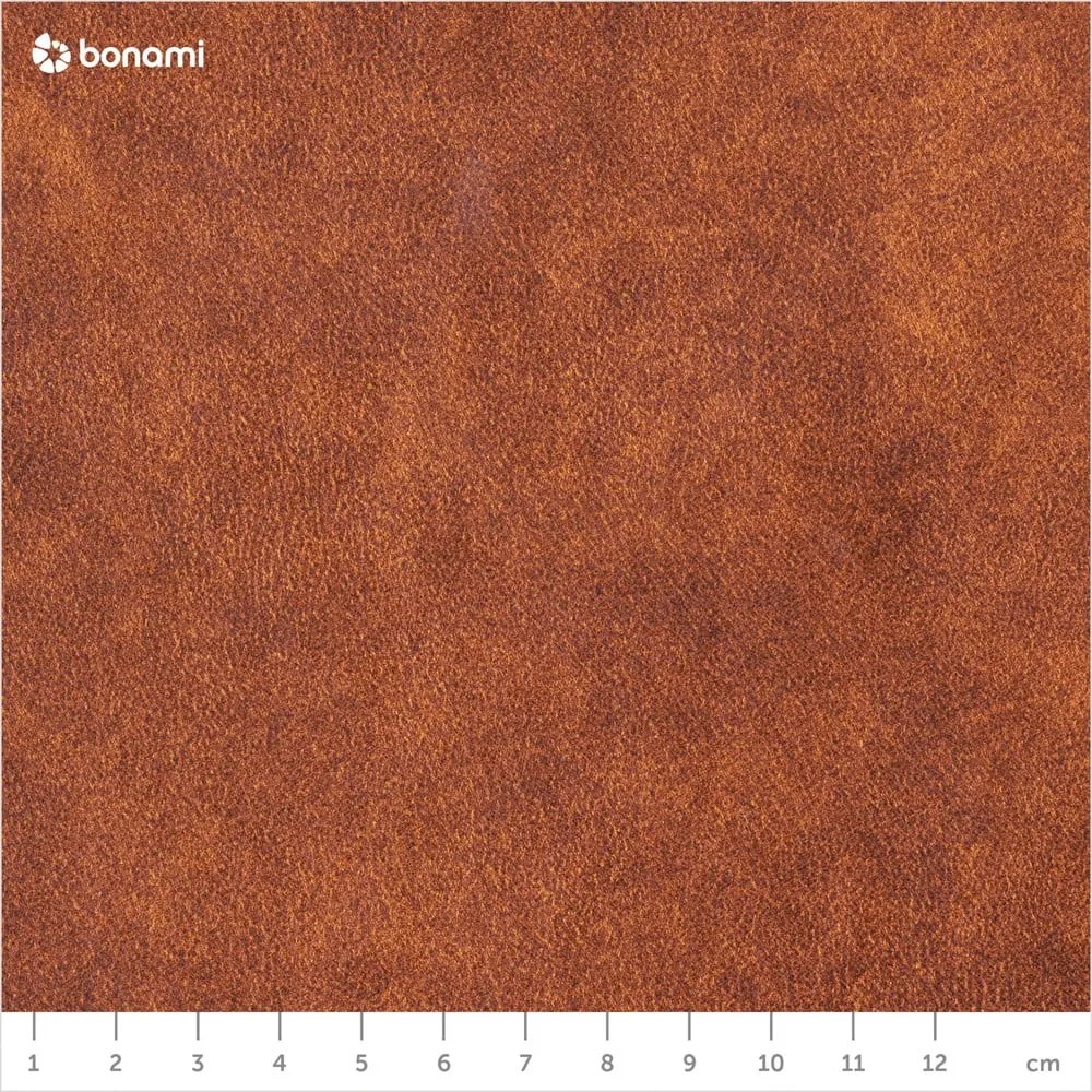 Koniakowa sofa z imitacji skóry 164 cm Copenhagen – Scandic
