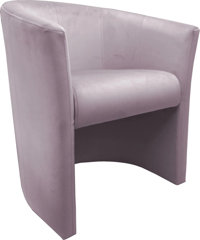 Fotel CLUB tkanina Welur elegancki fotel tapicerowany do salonu i gabinetu : Kolor tkaniny - VELVET - MG55