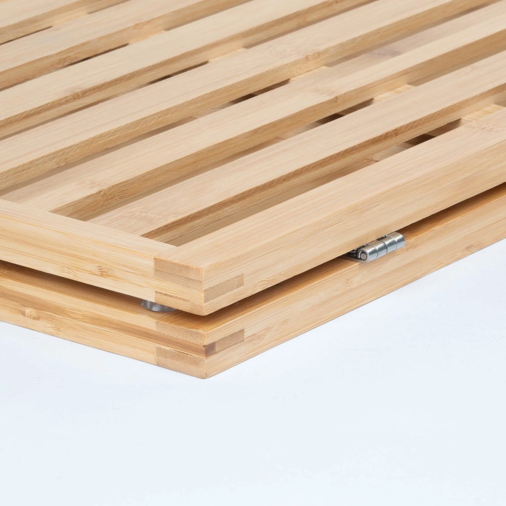 Podest bambusowy do łazienki AVELA, 100 x 50 cm