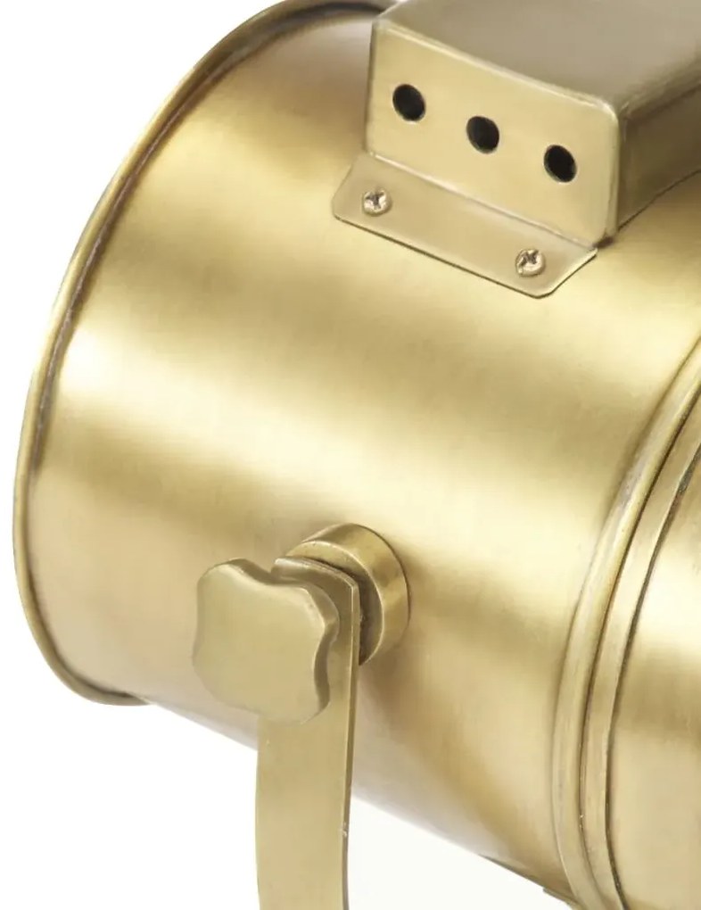 Brązowa lampa stojąca retro z regulacją wysokości - 5X EX190 K8-S34