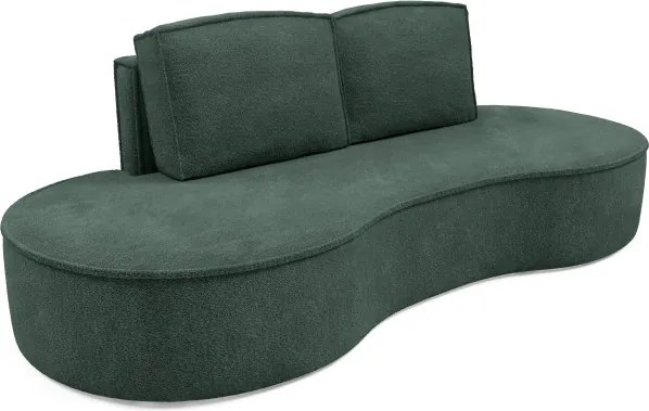 Sofa MOLLY z funkcja spania i pojemnikiem ZIELONY ABRIAMO 09