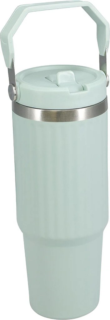 Termos stalowy z uchwytem VARMÖ, 900 ml