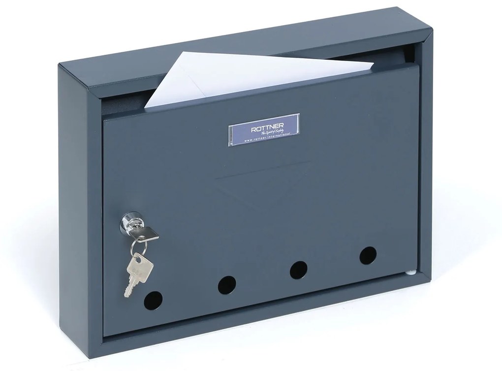 Skrzynka pocztowa odpowiednia do montażu IMOLA, antracytowa