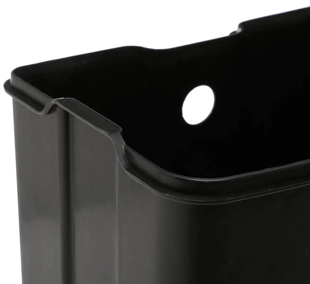 Kosz na śmieci ARIANE, stal nierdzewna, 6 L