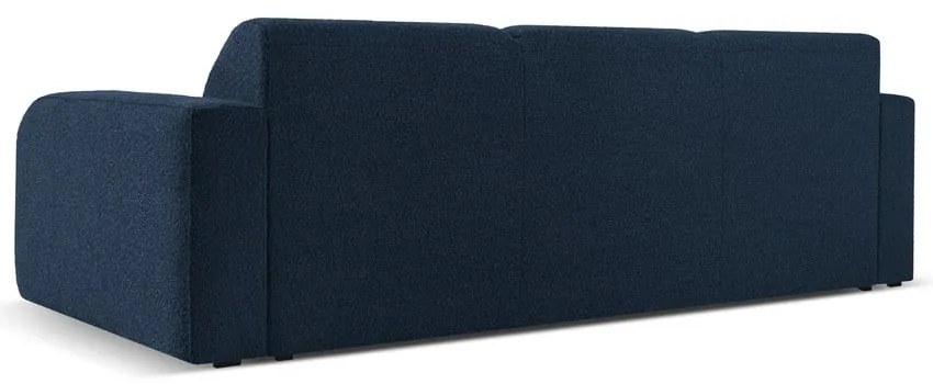 Ciemnoniebieska sofa z materiału bouclé 235 cm Molino – Micadoni Home