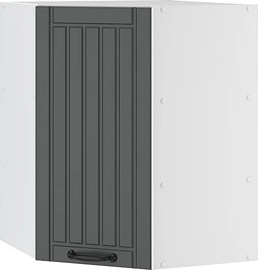 Szafka wisząca narożna antracytowy domek wiejski 57x34.1x72 fame-line