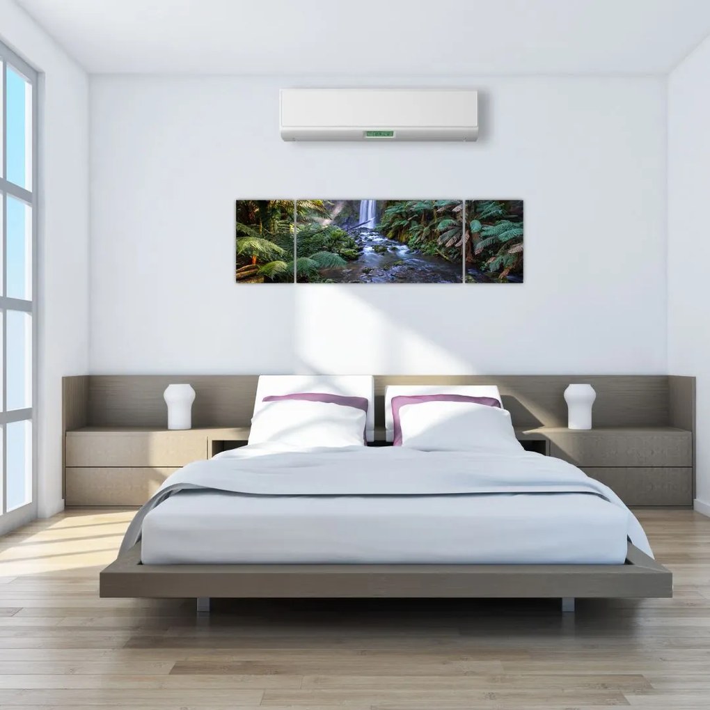 Obraz australijskiego lasu deszczowego (170x50 cm)