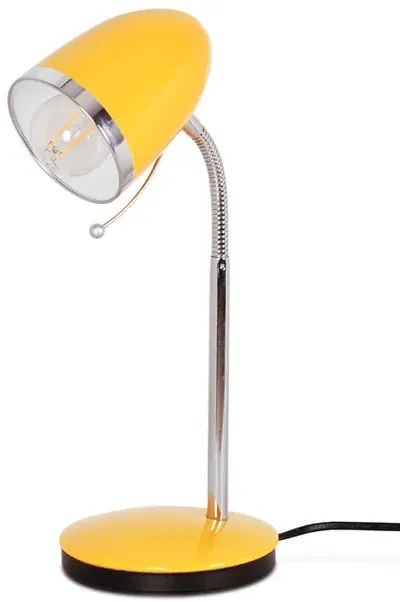 Żółta młodzieżowa lampka do biurka - S272-Adonir