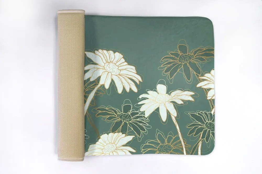 Dywanik łazienkowy Dywanik łazienkowy Rośliny Kwiaty