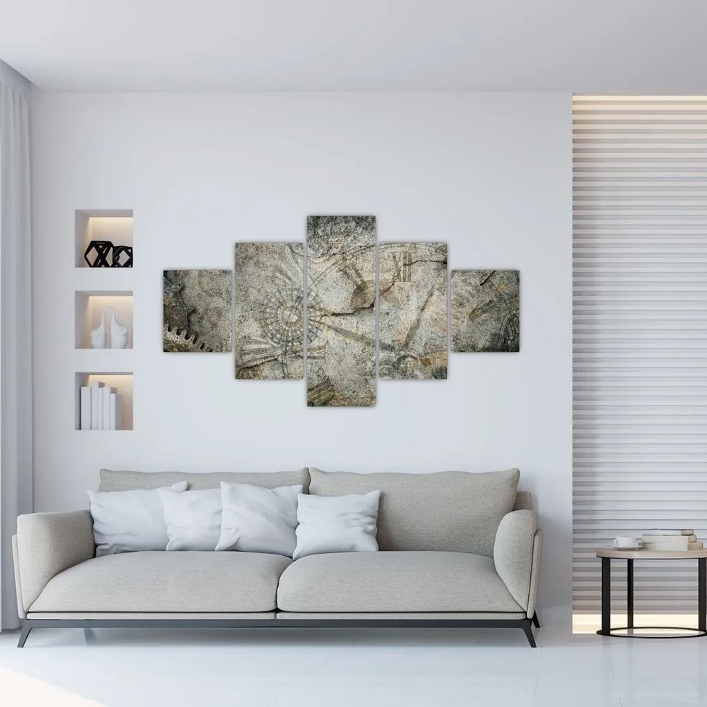 Obraz - Upływ czasu (125x70 cm)