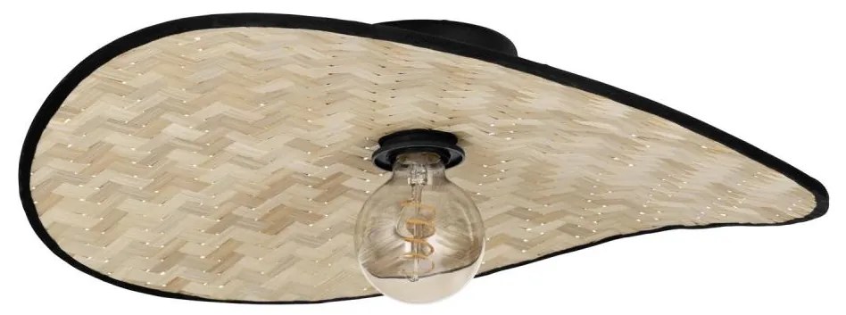 Eglo 44043 - Lampa sufitowa MARYWELL 1xE27/40W/230V brązowa