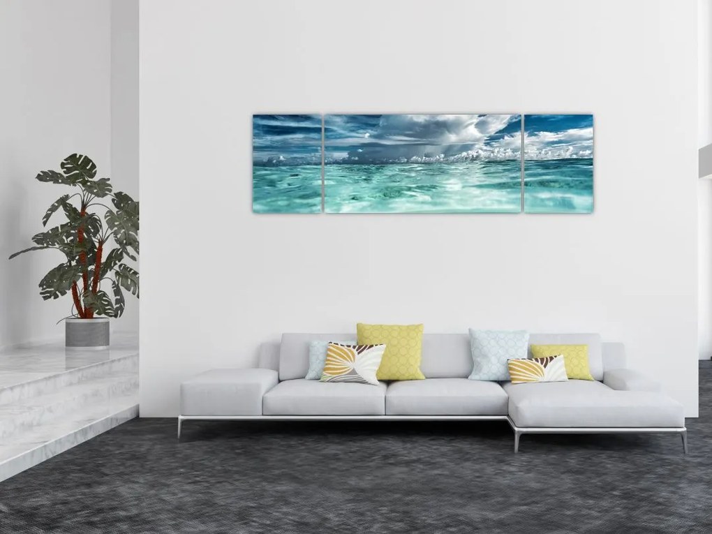 Obraz - Widok pod poziomem morza (170x50 cm)