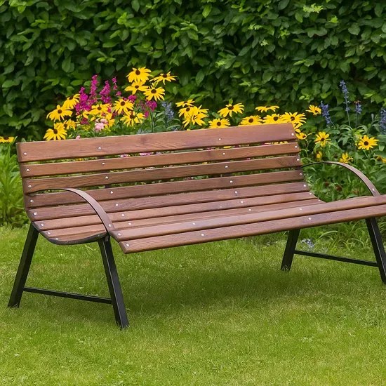 Retro Ławka Do Ogrodu 200 Cm B1-E31