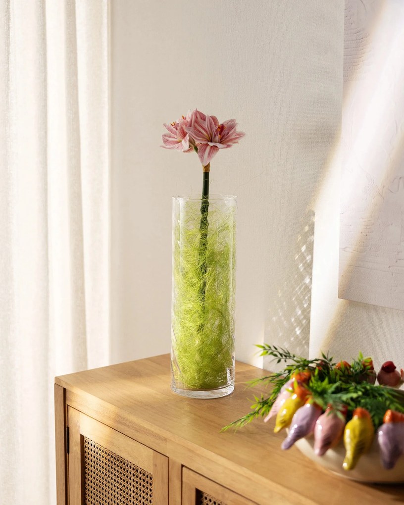 Wazon Crytal Twist 15x15x45 cm