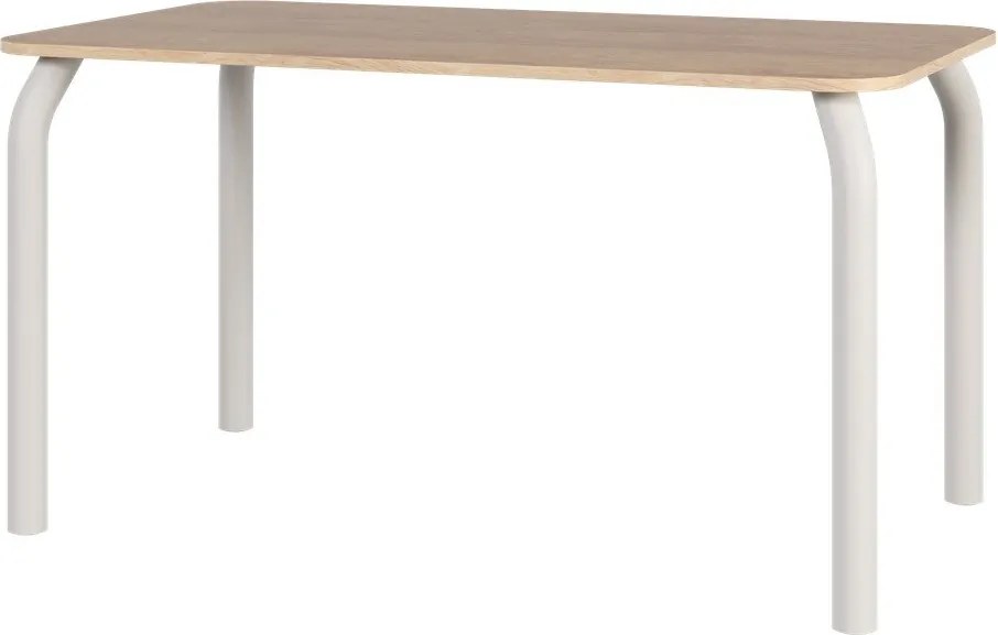 Stół z blatem w dekorze dębu 80x140 cm Meko – noo.ma