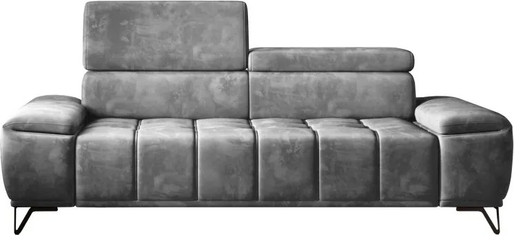 Sofa kanapa PALLADIO z elektrycznym systemem rozkładania siedziska regulowane zagłówki WERSAL