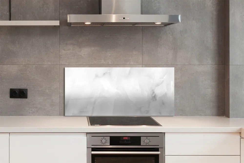 Szkło do Kuchni na Ścianę Ceramiczna Tekstura Marmuru