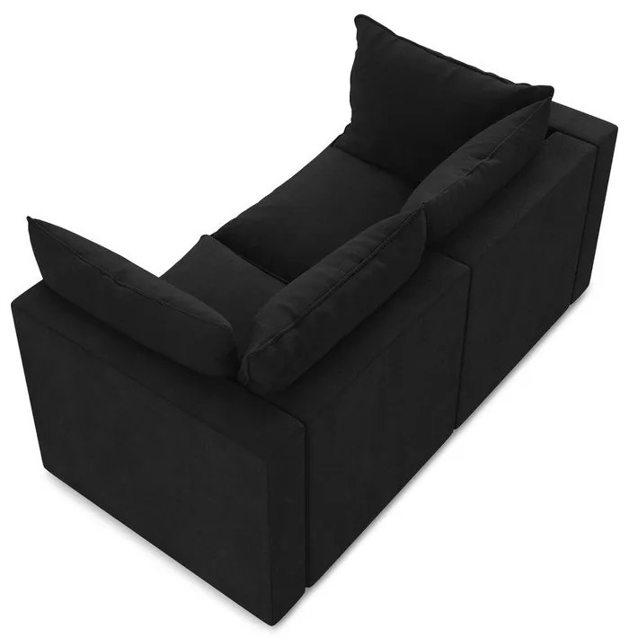 Czarna sofa 180 cm Manao – Makamii