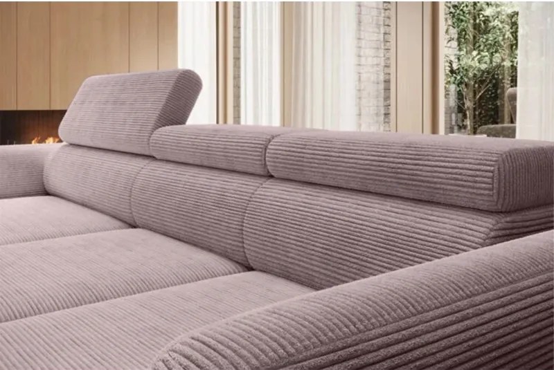 Narożnik ALISSON S/MINI Lewostronny wolnostojąca w tkaninie POSO 100 WERSAL