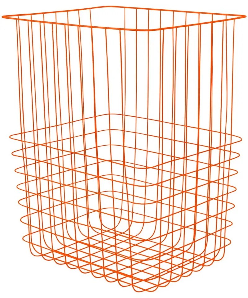 Pomarańczowy metalowo-tekstylny kosz na pranie 64 l Store-It – Mette Ditmer Denmark