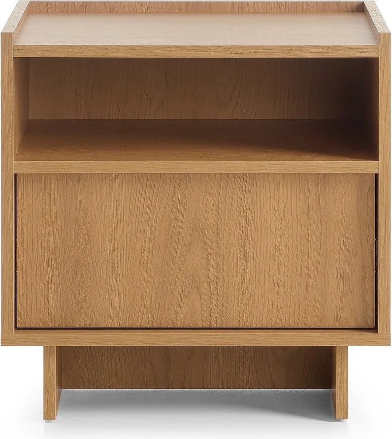 Szafka Nocna ZENITH 50 cm Stolik Nocny do Sypialni, Brązowy