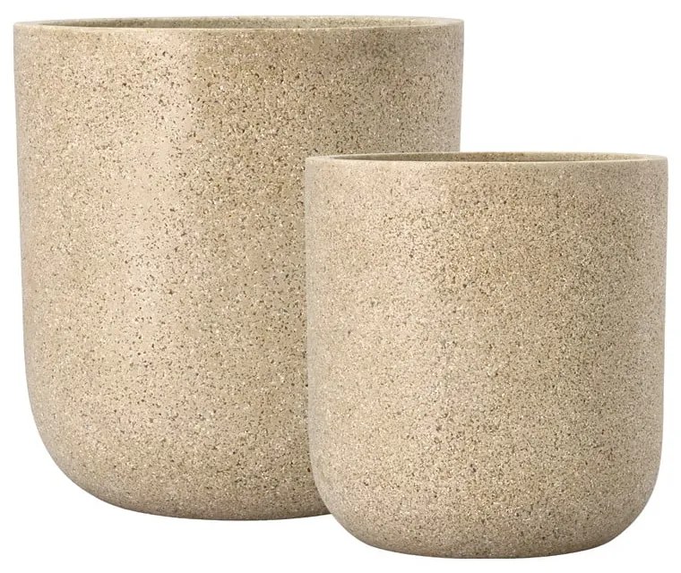 Osłonki na doniczki z żywicy polimerowej zestaw 2 szt. ø 37 cm Thum – Villa Collection