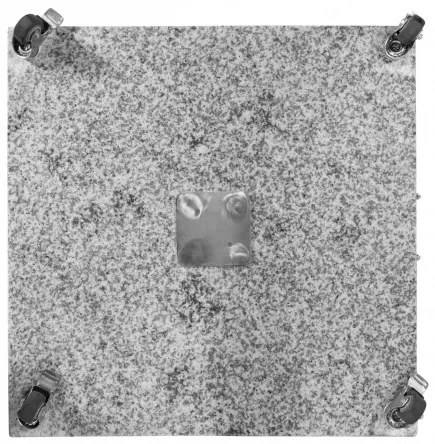 Mobilny stojak na parasole 140 kg - granitowy z kółkami